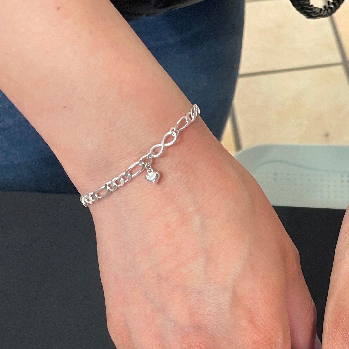 Pulsera Infinito Fígaro Maxi