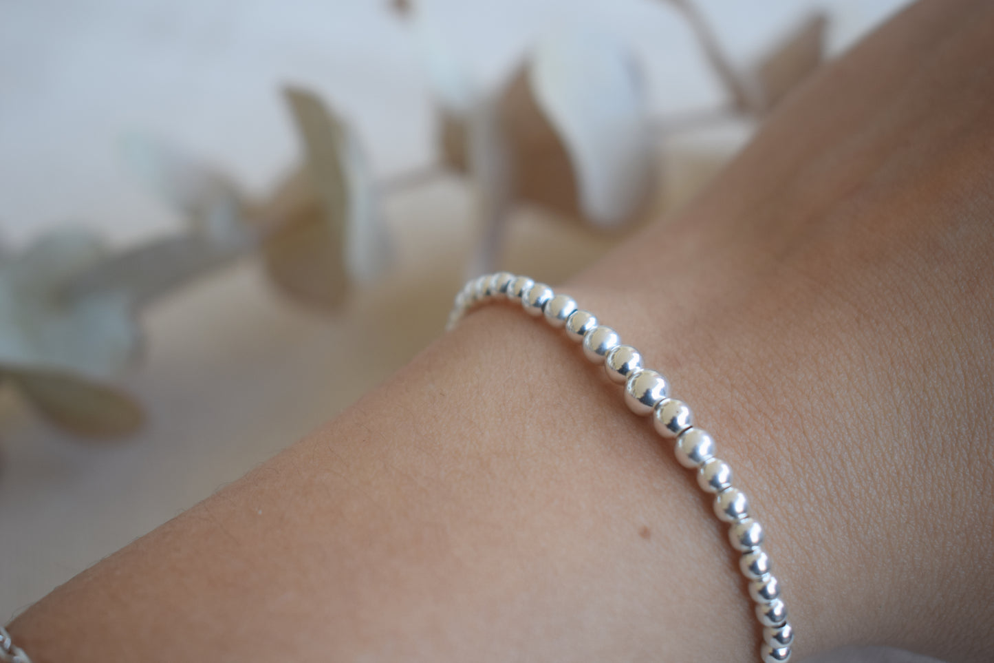 Pulsera 3mm Plata