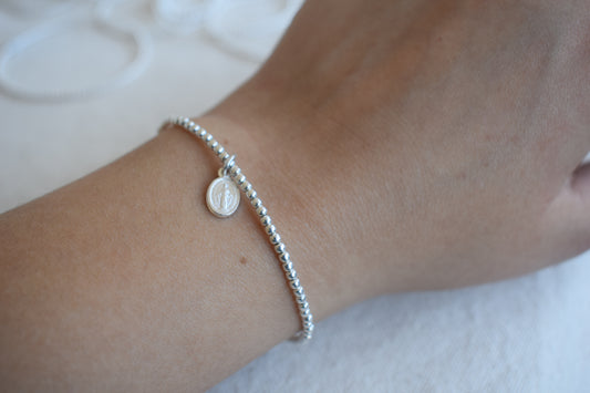 Pulsera Protección Plata .925