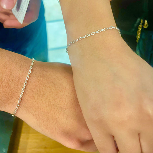 Pulsera Paperclip Tiny