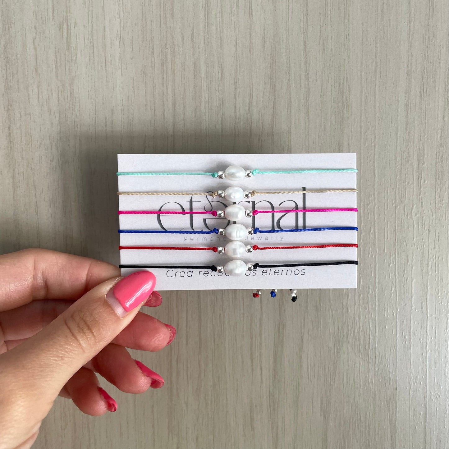 Pulsera Perla Ajustable