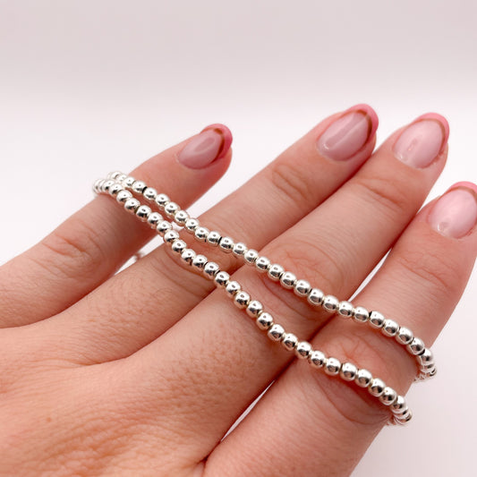 Pulsera 3mm Plata