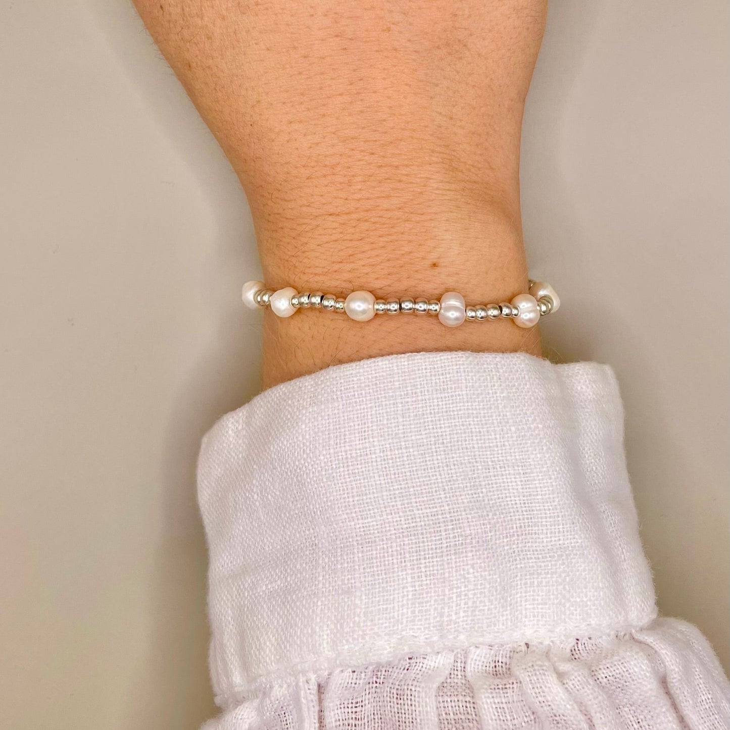 Pulsera Perlas 100