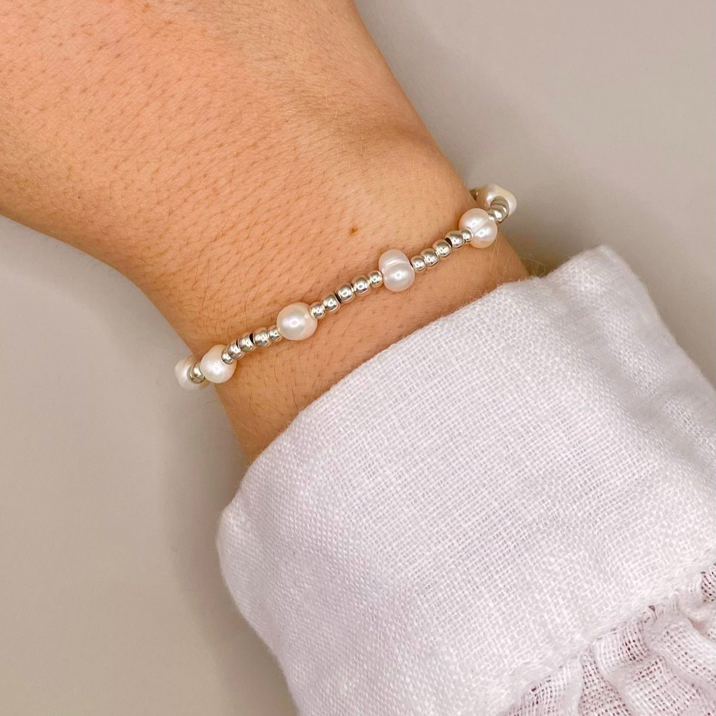 Pulsera Perlas 100